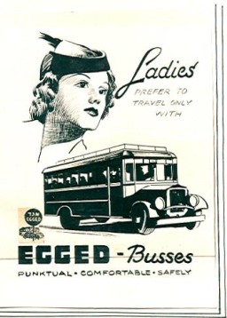 &quot;Ladies prefer to travel only with egged buses&quot; - Egged poster